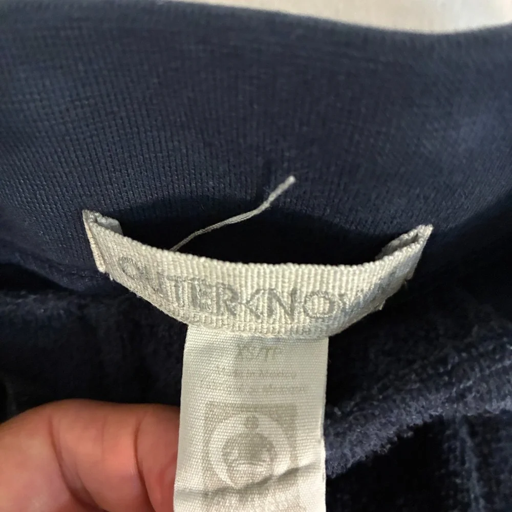 Outerknown Hightide Shorts Mens XS Blue Terry Cloth Surfer Beach Kelly Slater